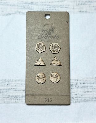 Christmas stud earring - 3 pack Christmas stud earring - 3 pack