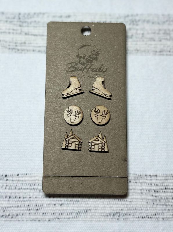 Christmas stud earring - 3 pack Christmas stud earring - 3 pack