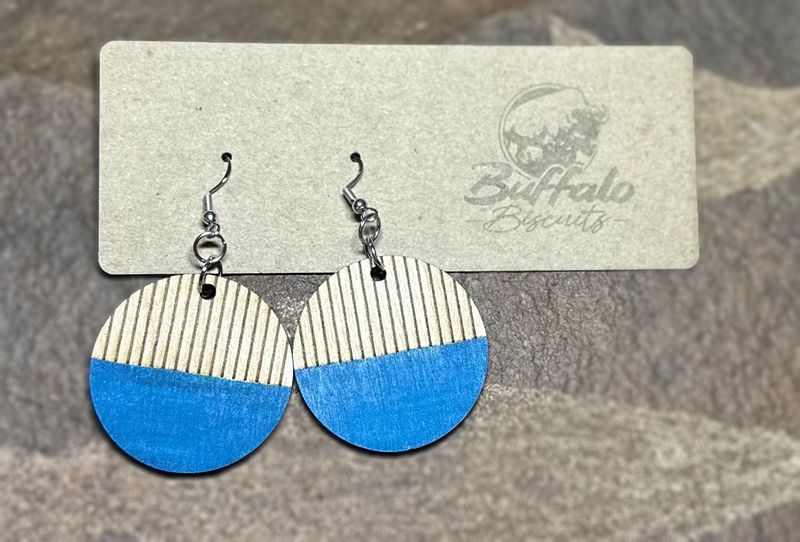 Circle geo earrings - qʷiy Circle geo earrings - qʷiy