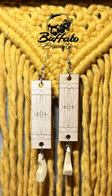 Prairie with bone bead