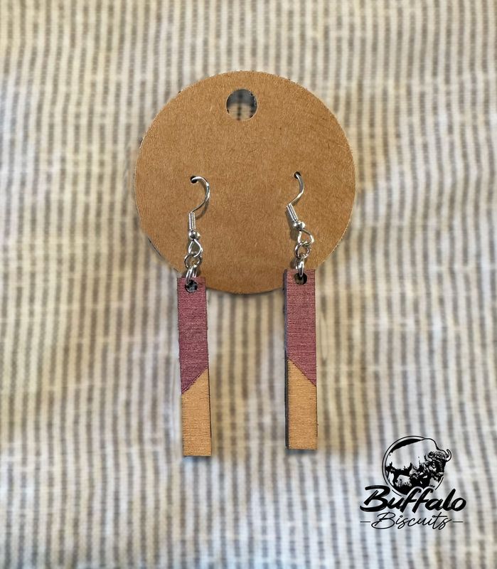 Dangle earrings - Light Purple Dangle earrings - Light Purple