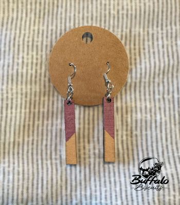 Dangle earrings - Light Purple Dangle earrings - Light Purple