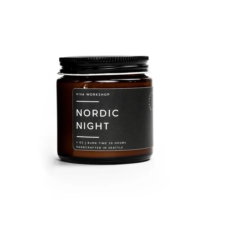 Viva Workshop Soy Candles - 4 oz. Nordic Night