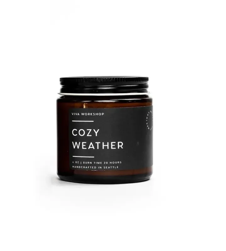 Viva Workshop Soy Candles - 4 oz. Cozy Weather