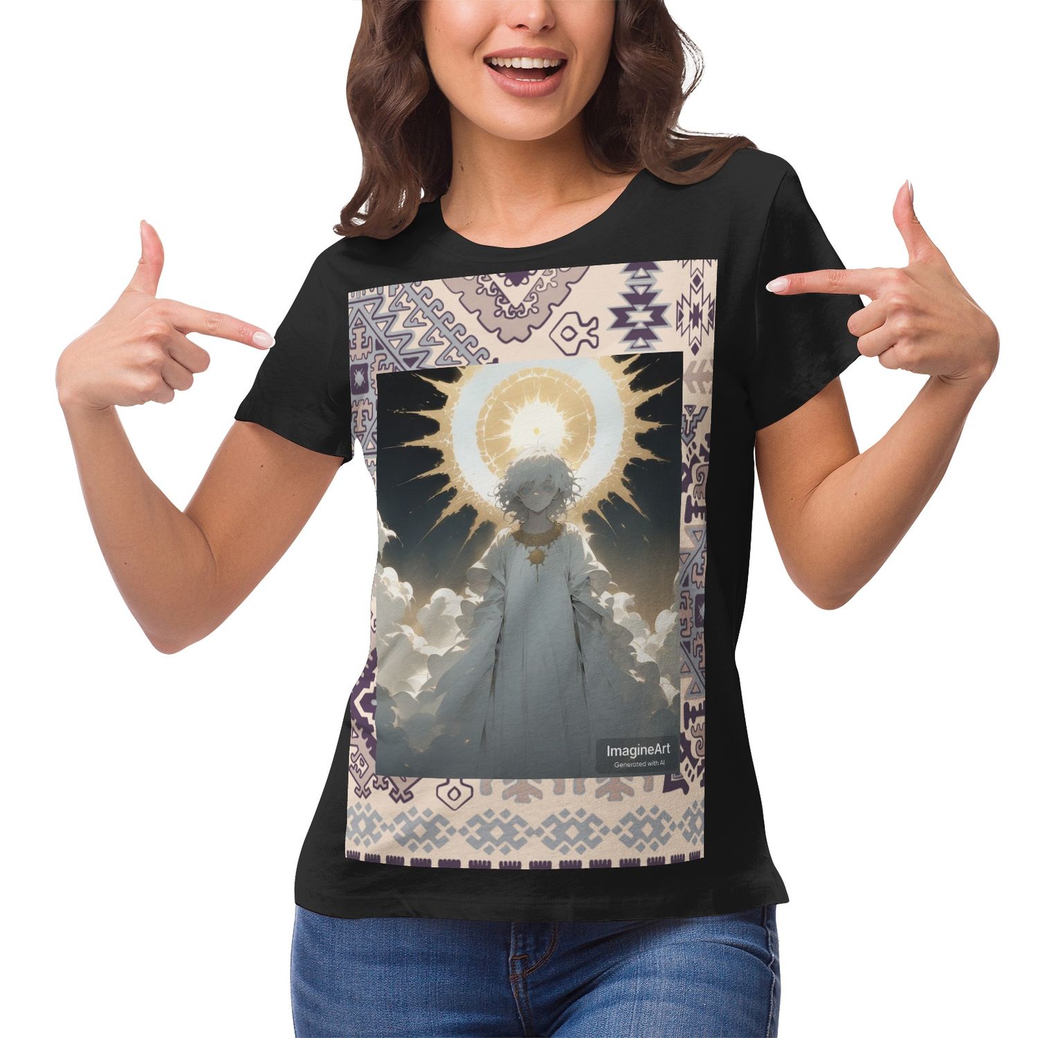  &quot;Soft &amp; Stylish: Premium Cotton Women&#39;s T-Shirt&quot;