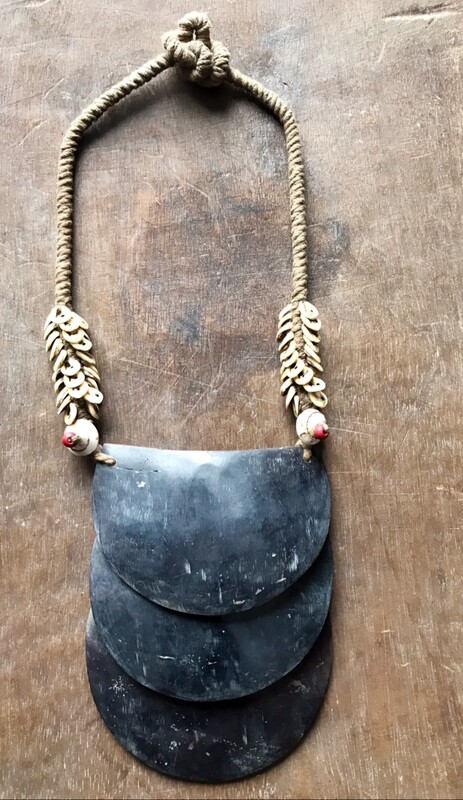 Kina-shell Necklace Custom-Made in Indonesia