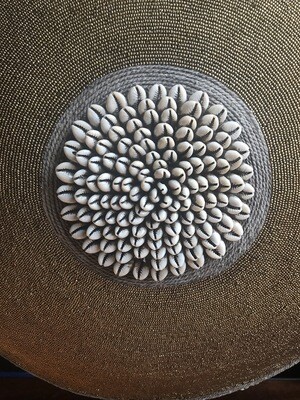 Gold Beaded Shield