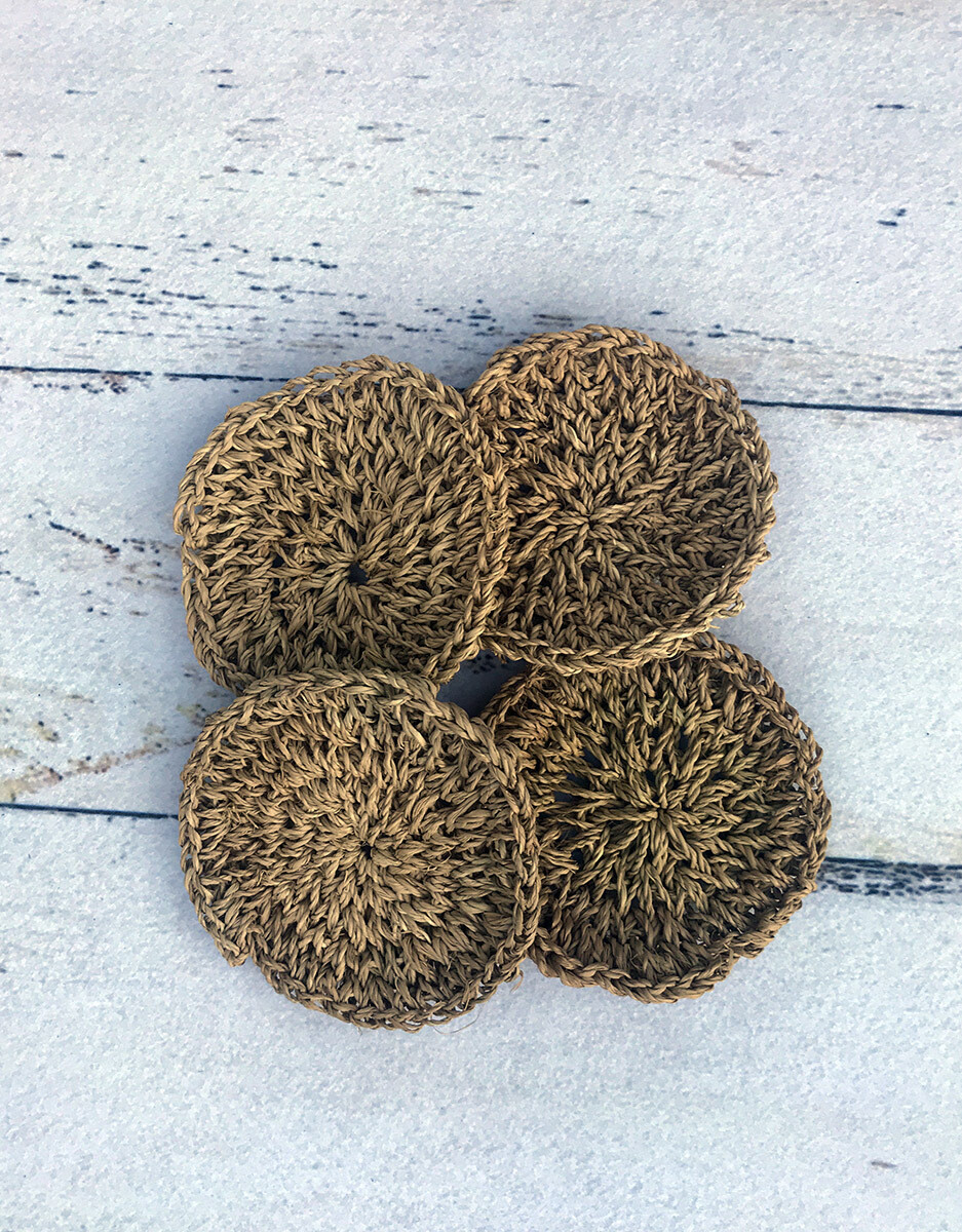 Natural Fiber Coasters