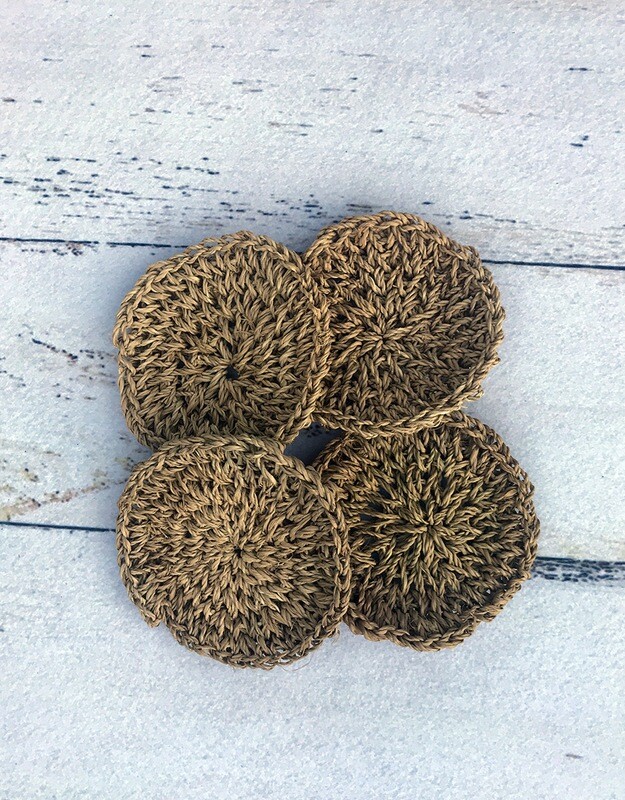 Natural Fiber Coasters