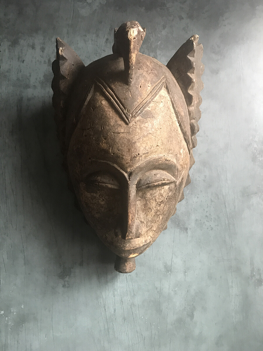 Vintage African Okuyi Helmet Mask