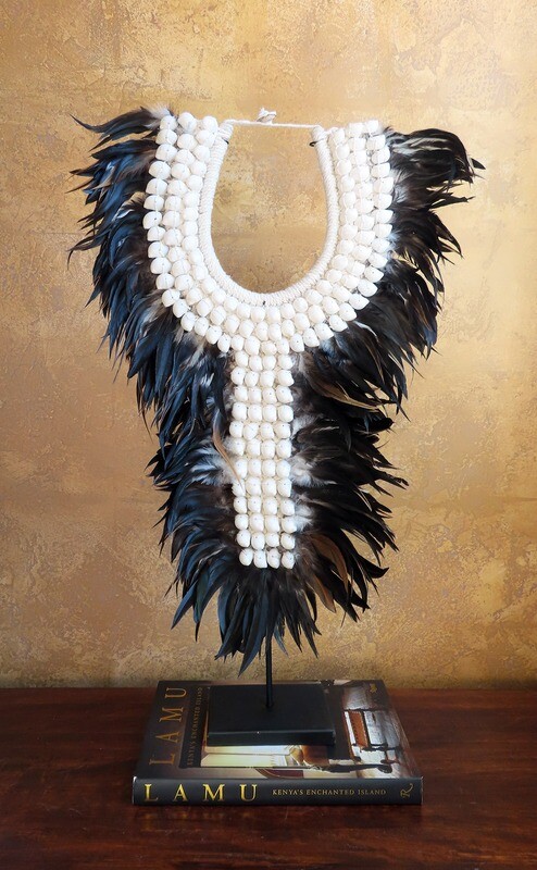 Tribal Necklace from Indonesia 2, BLK