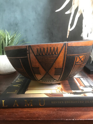 African Gourd Bowl 1