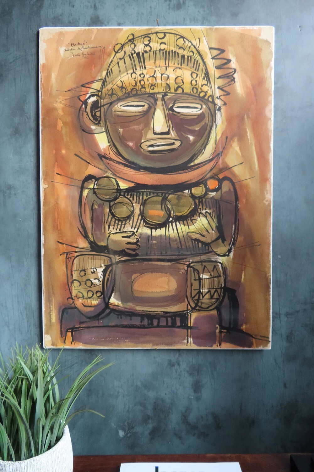 Cuban Painting - "Bachue"