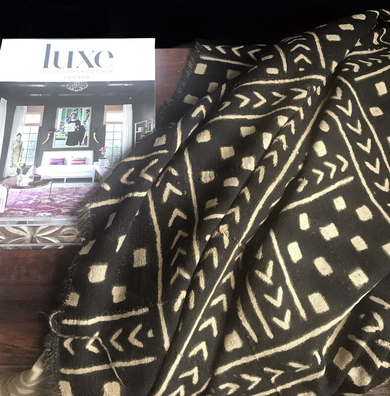Vintage Mud Cloth Fabric 2