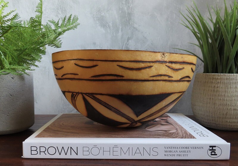 African Gourd Bowl 3