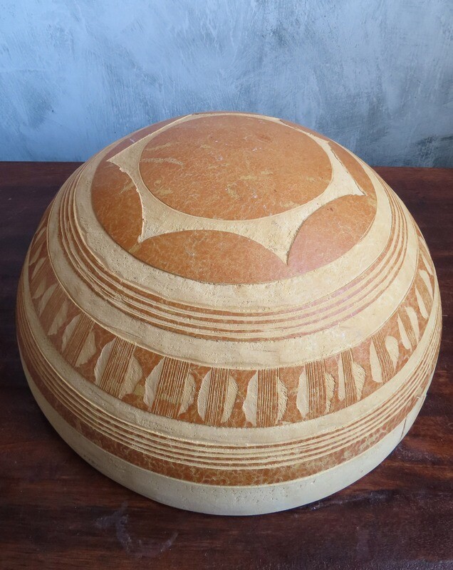 African Gourd Bowl 4