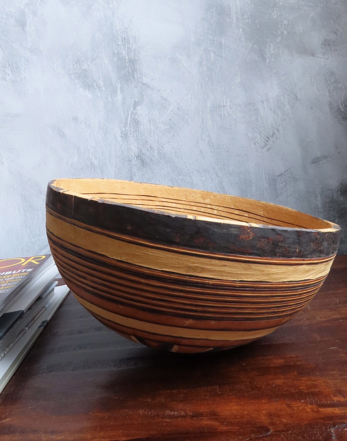African Gourd Bowl 5