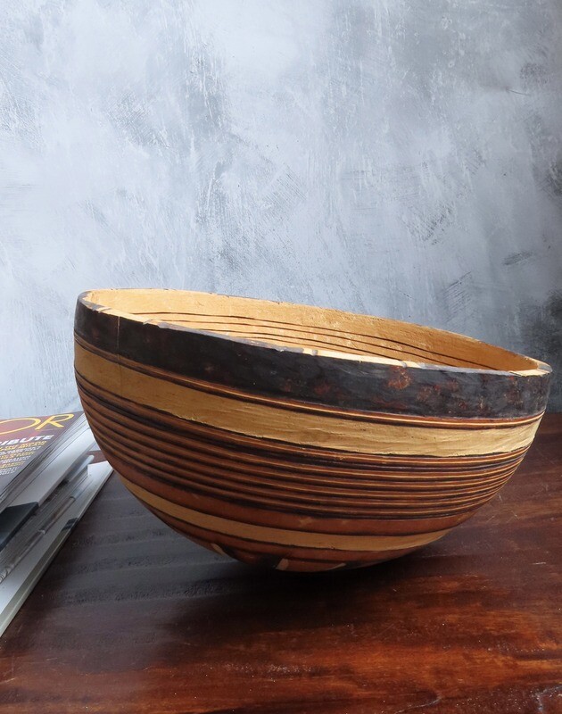 African Gourd Bowl 5
