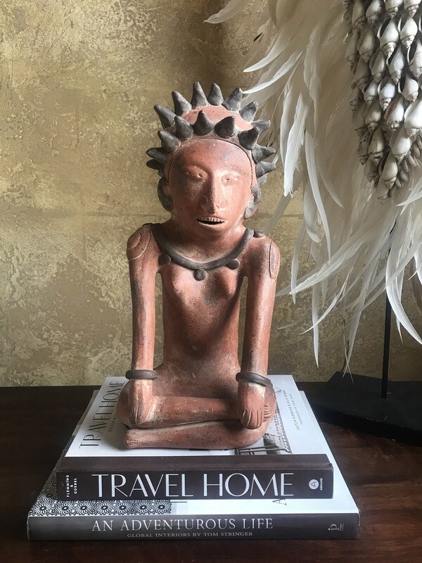 Vintage Terracotta Sculpture from Peru