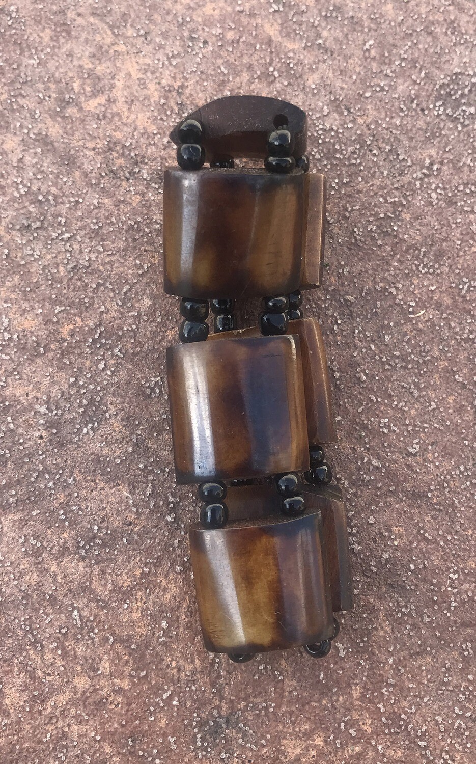 Brown Bone Bracelet from Kenya