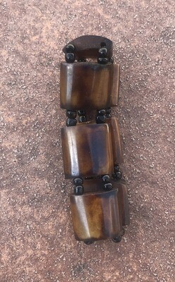 Brown Bone Bracelet from Kenya