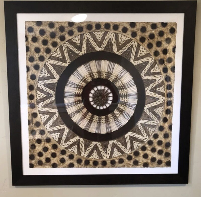 Mexican Amate Art 2 - Frame Not Included