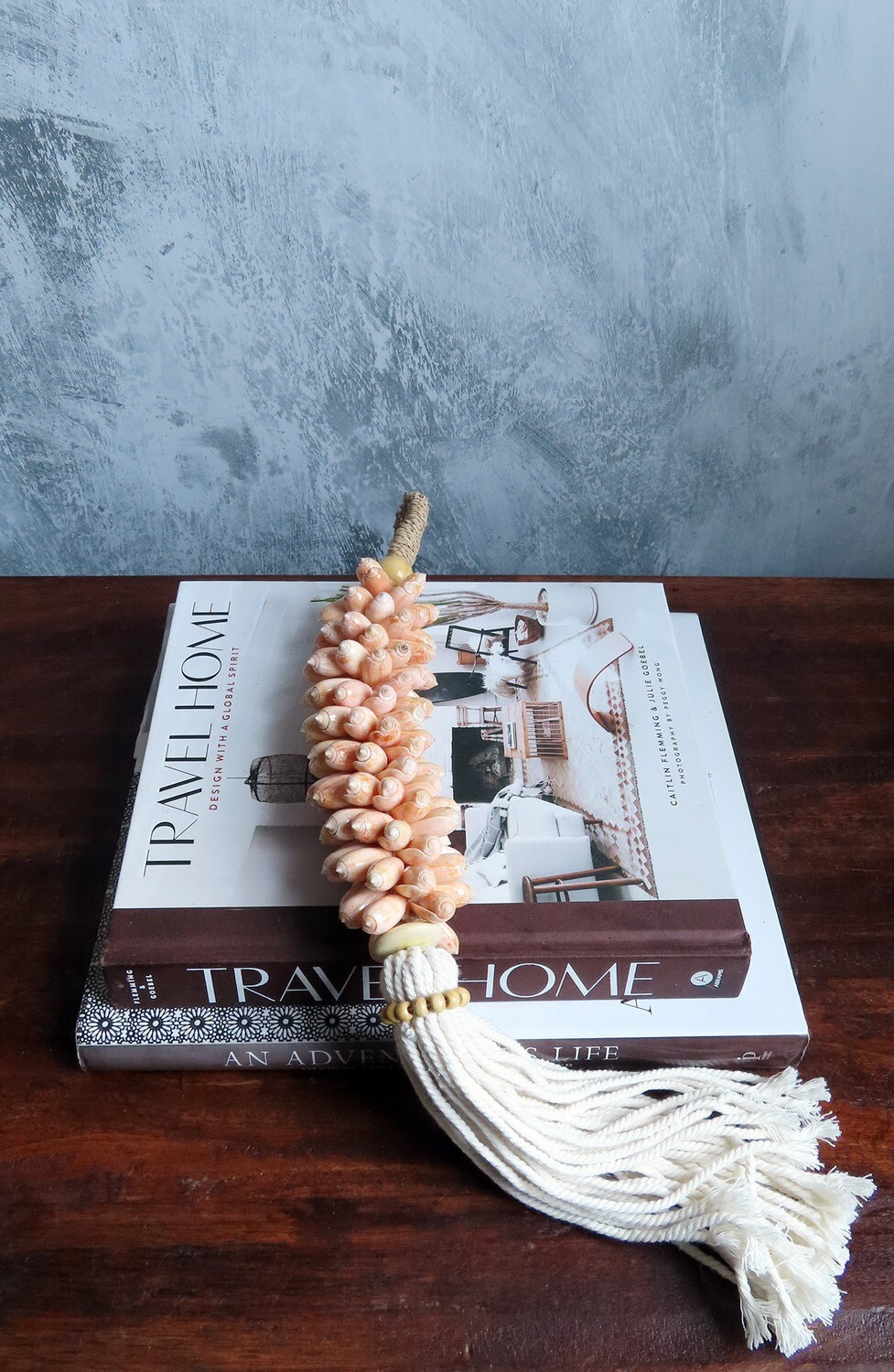 Pink Shell Tassel