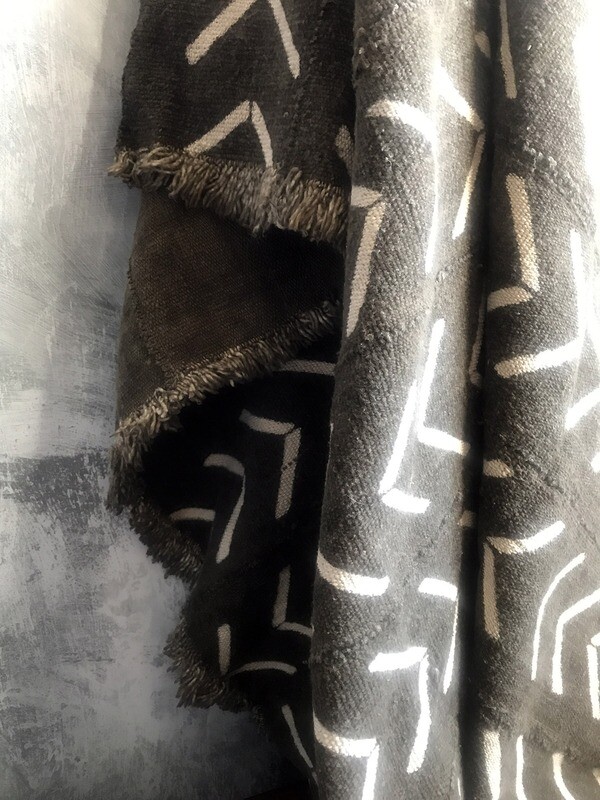 Vintage Mud Cloth Fabric 4