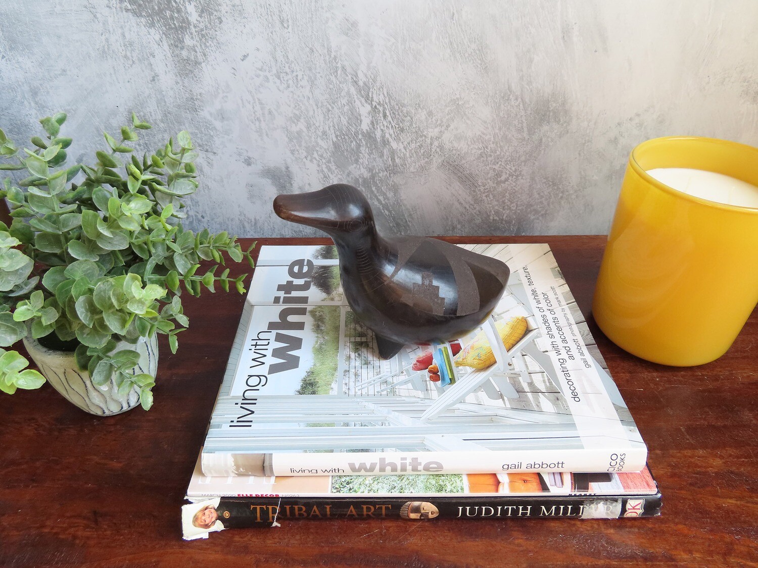 Vintage Soapstone Duck from Mexico