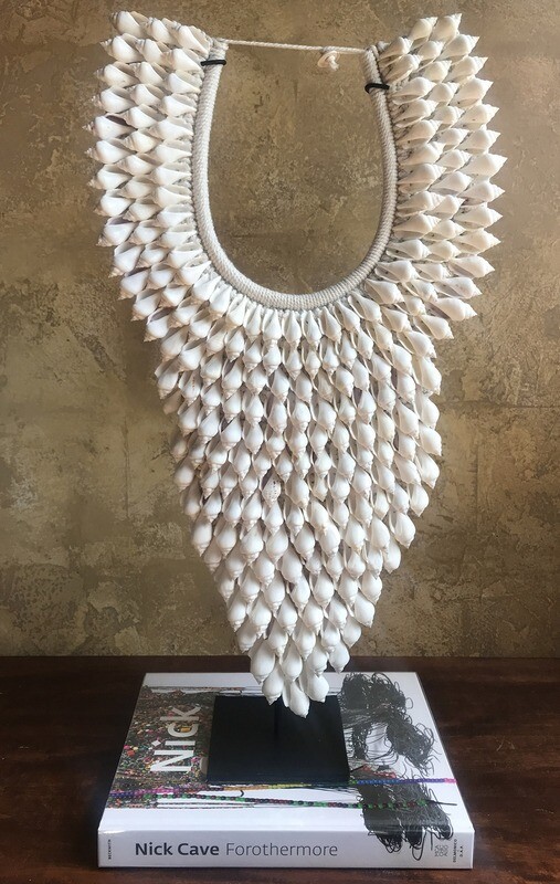 White Tribal Necklace 4
