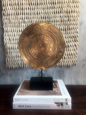 Brass Disc on Stand