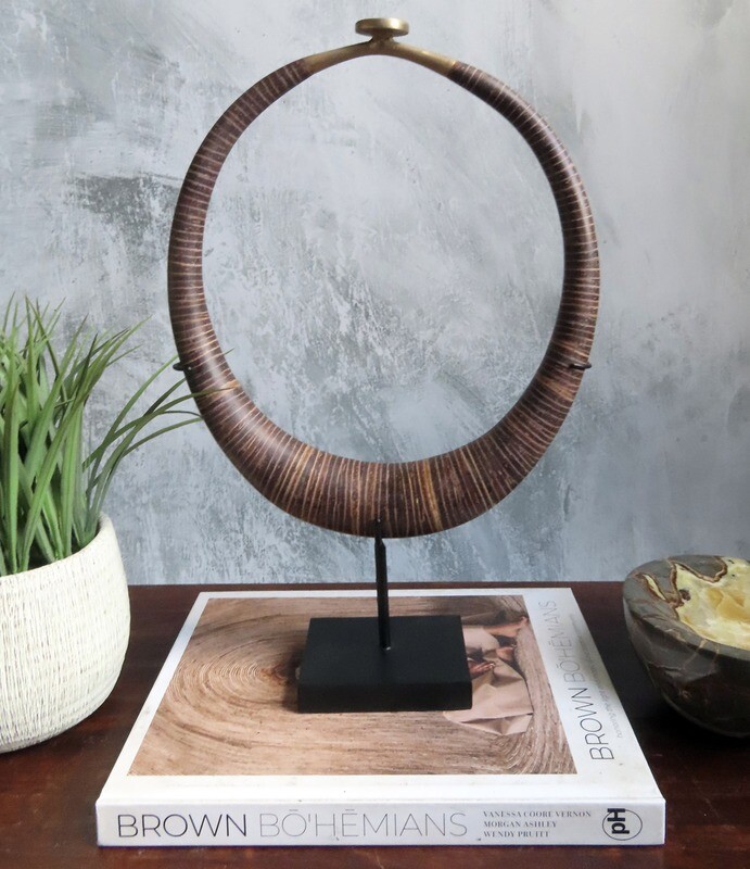 Nias Headhunter Style Necklace (Brown/Natural)