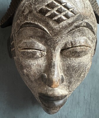 Vintage Punu Mask from Gabon