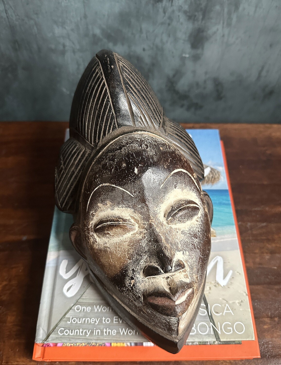 Vintage Small Punu Mask from Gabon