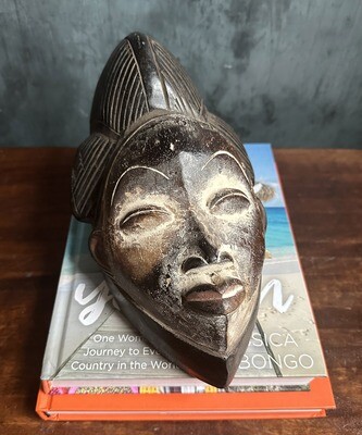 Vintage Small Punu Mask from Gabon