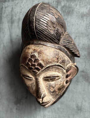 Vintage Small Punu Mask from Gabon 2