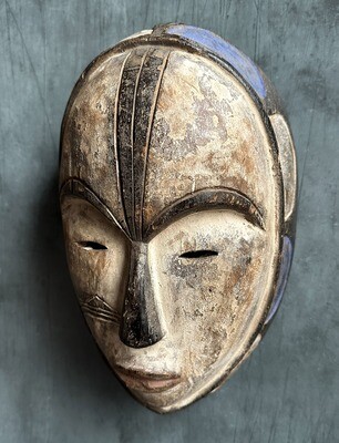 Vintage Kwele Tribe Mask
