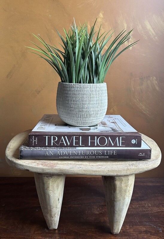 Small Blond Senufo Stool