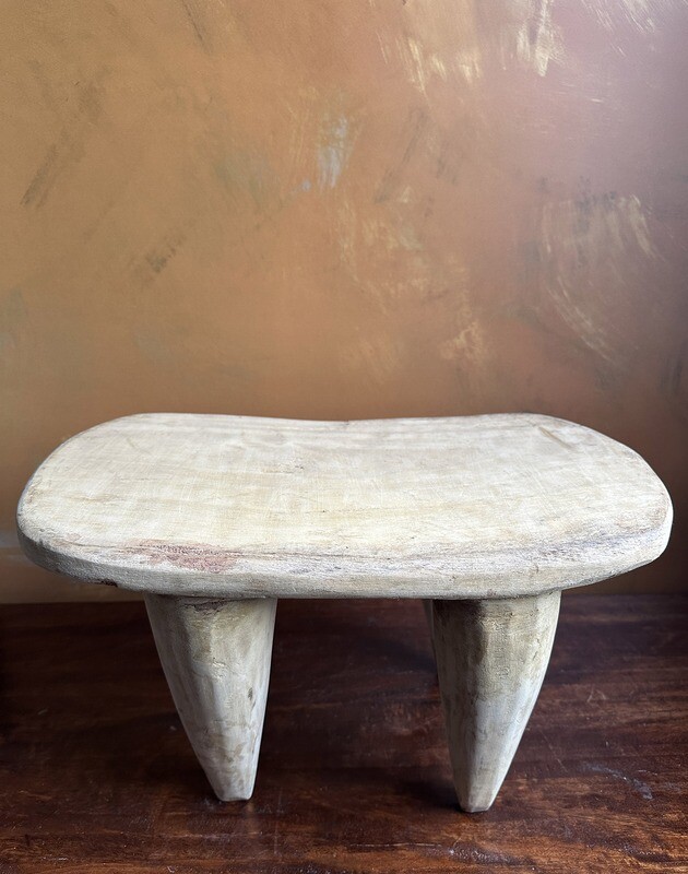 Small Blond Senufo Stool