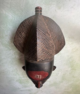 Vintage Mask From Ivory Coast 3