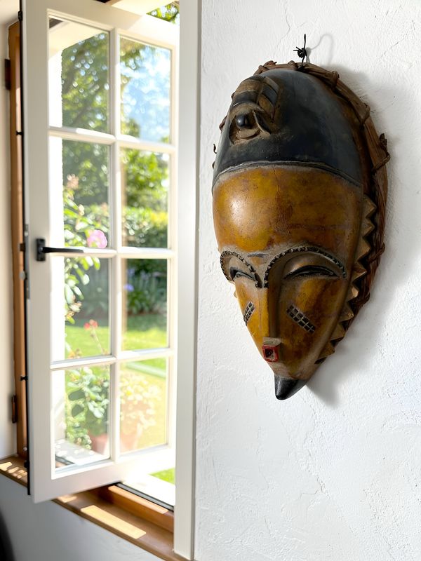 Guro Baule Mask From Ivory Coast 2