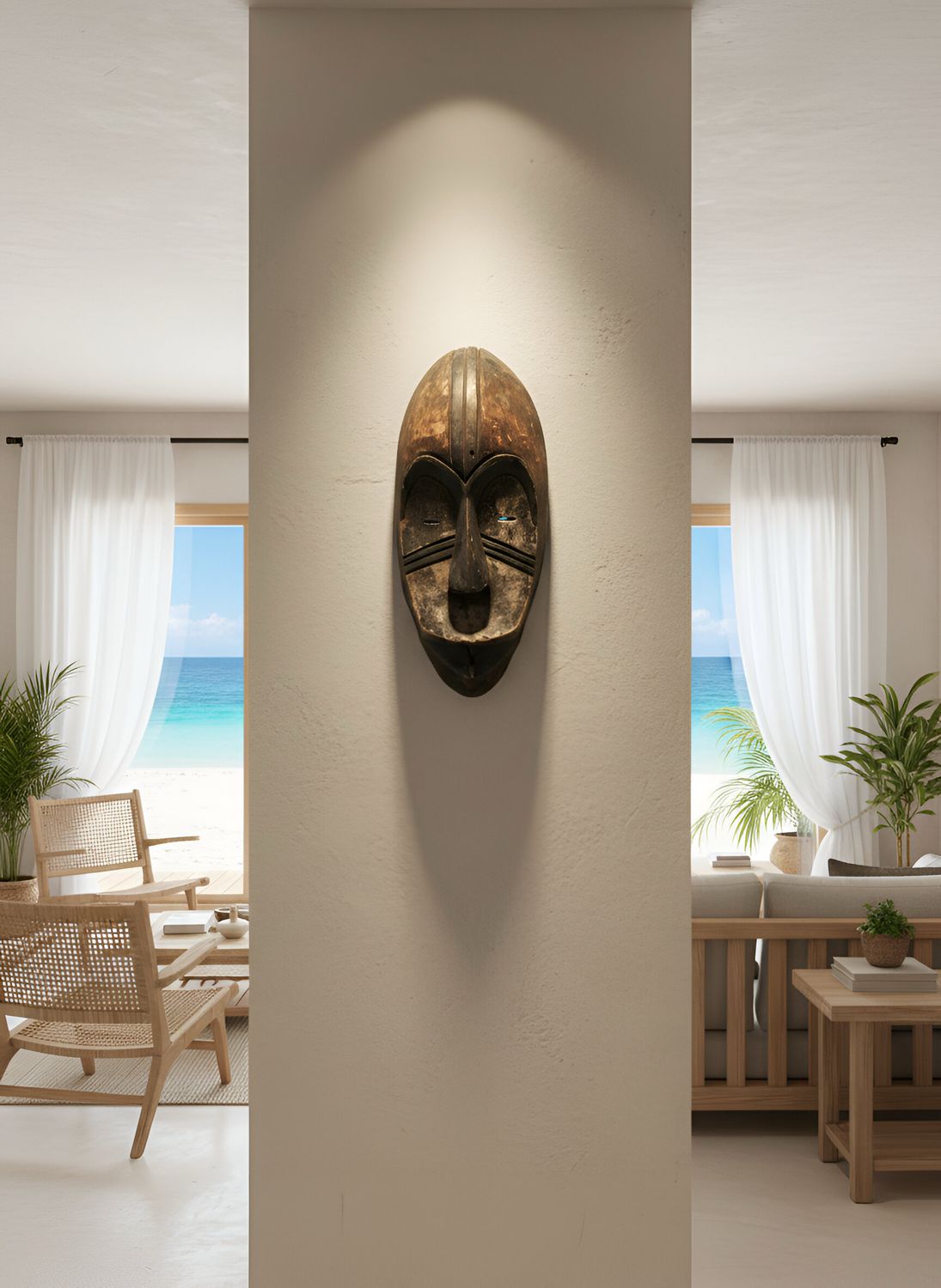 Vintage Mask from Ghana