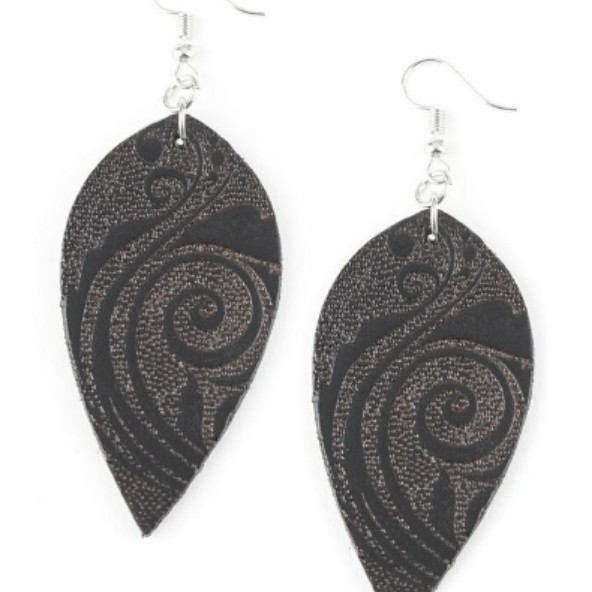 Groovy Grove Leather Black -A