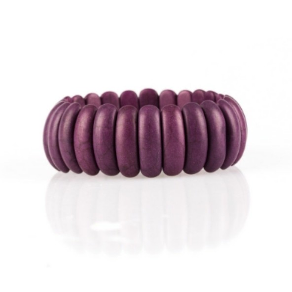 Peacefully Primal Purple -A