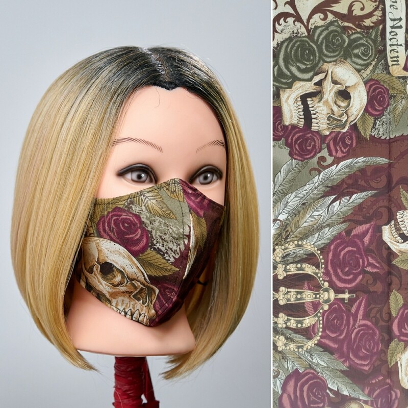 Printed Facemask - 100% Cotton -
