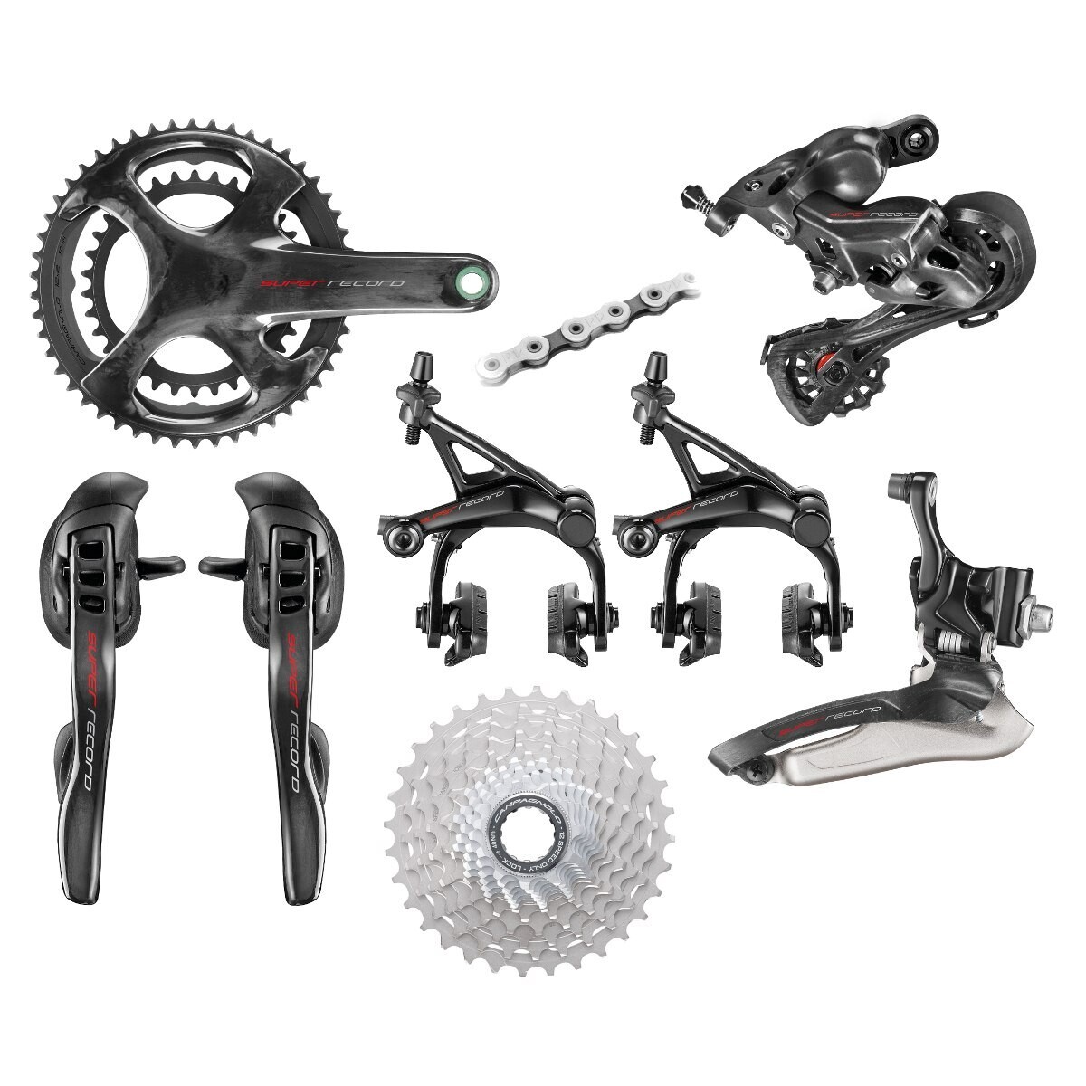 groupset Campagnolo / mechanical / rim rakes
