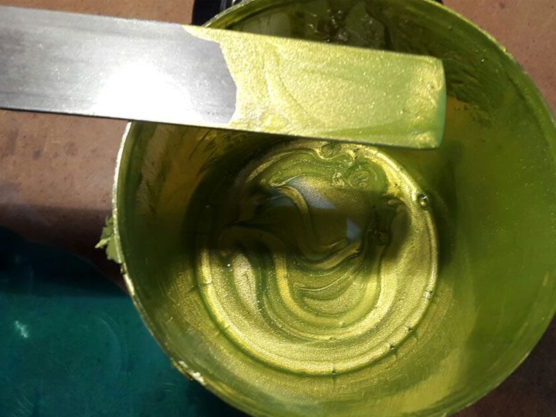 painted components