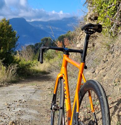 gravel ride San Biagio, Dolceaqua