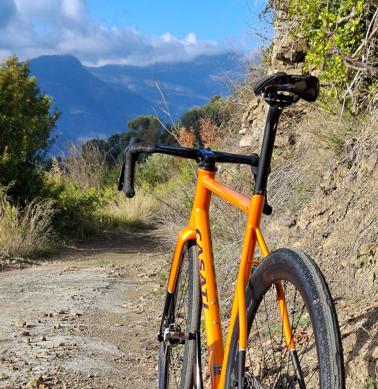 gravel ride San Biagio, Dolceaqua