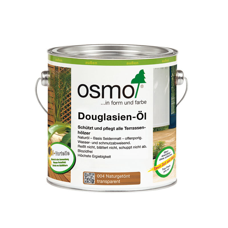 OSMO Douglasien-Öl 004 Naturgetönt, 2,5 L